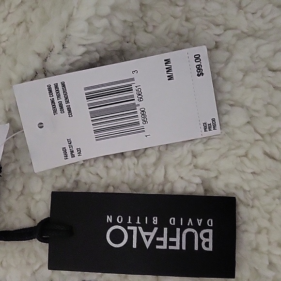 Buffalo David Bitton Fahadi Sherpa Lined Hooded Full Zip Men's Jacket-Size M - Picture 8 of 11